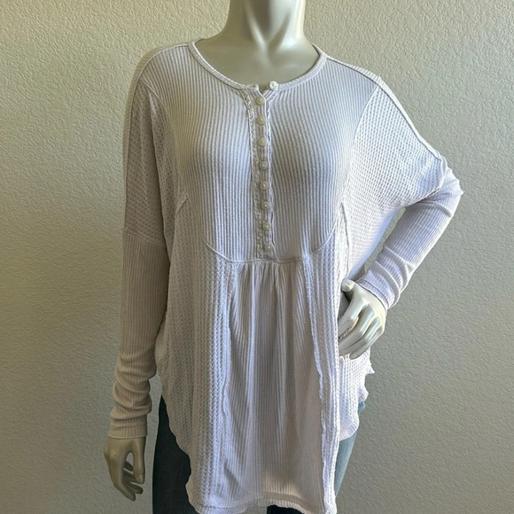 Free People Leo Henley Tee - Picture 4 of 8